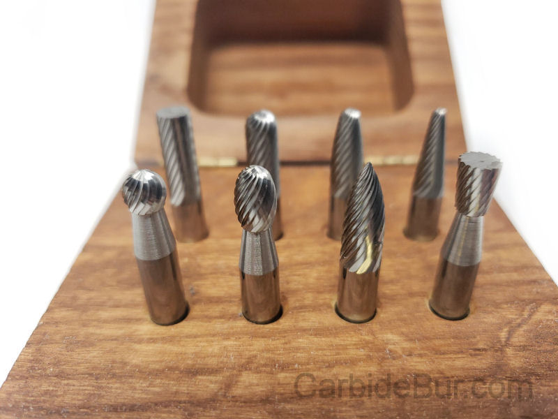 Die grinder bit shop set